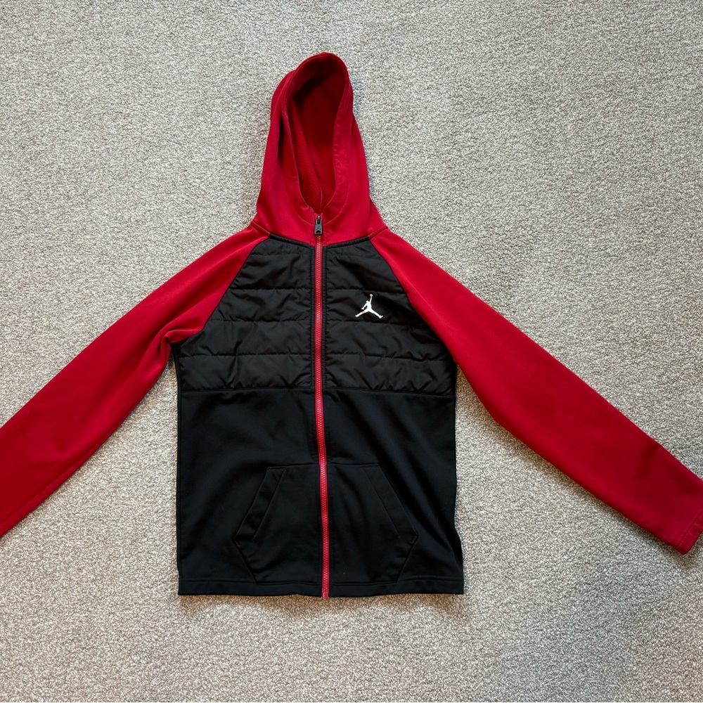 Nike Jordan Jumpman zip front Hoodie. Size 12-13 Boys